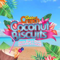 Coconut Biscuit - Tea Biscuit - By Golden Crunch Coconut Biscuits